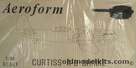 Aeroform 1/48 Curtiss A-8 Shrike - Bagged plastic model kit